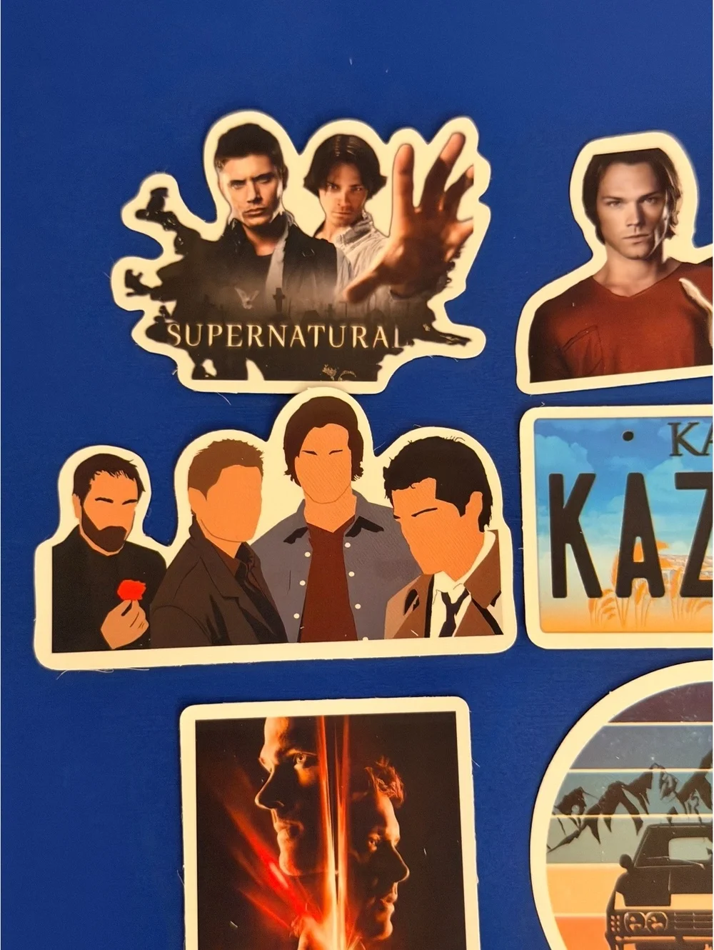 Sticker /decal set of 6. Supernatural waterproof